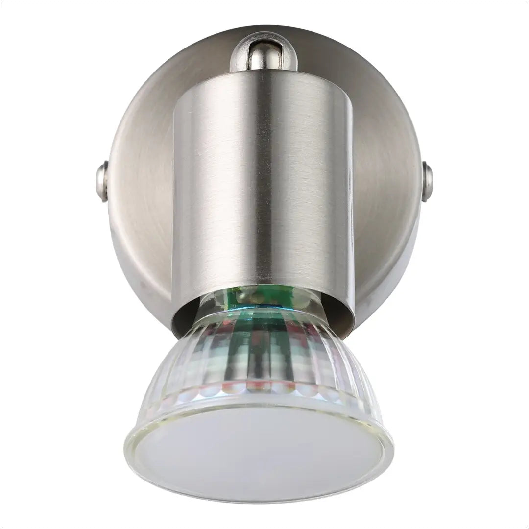 Sieninis LED šviestuvas DI11912 - €9 Save 50% __label:Pristatymas 1-2 d.d., color-sidabrine, interjeras,