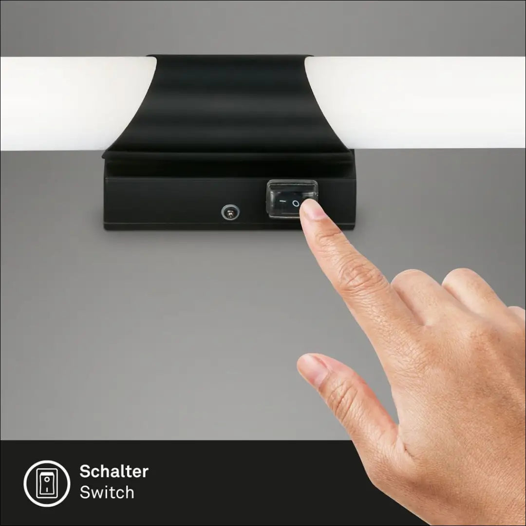 Sieninis LED šviestuvas DI12384 - €20 Save 50% __label:Pristatymas 1-2 d.d., color-balta, color-juoda, interjeras,
