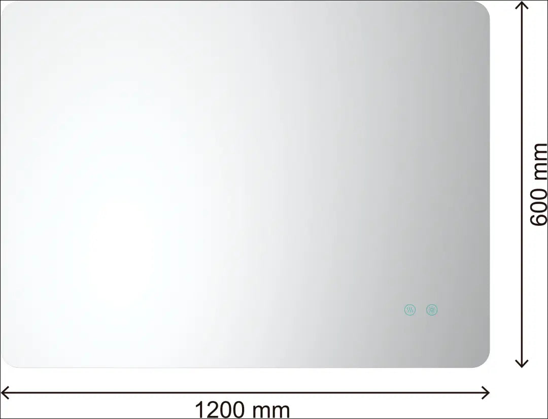 Sieninis LED veidrodis DI12007 - €120 Save 50% 100-200, __label:Pristatymas 1-2 d.d., color-sidabrine, interjeras,