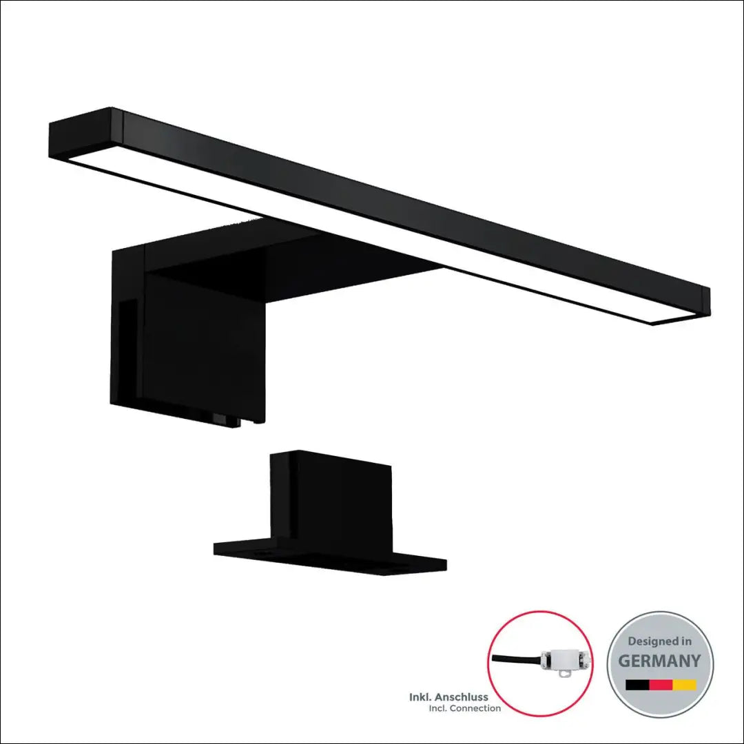 Sieninis LED vonios šviestuvas DI12307 - €21 Save 50% __label:Pristatymas 1-2 d.d., color-juoda, interjeras,