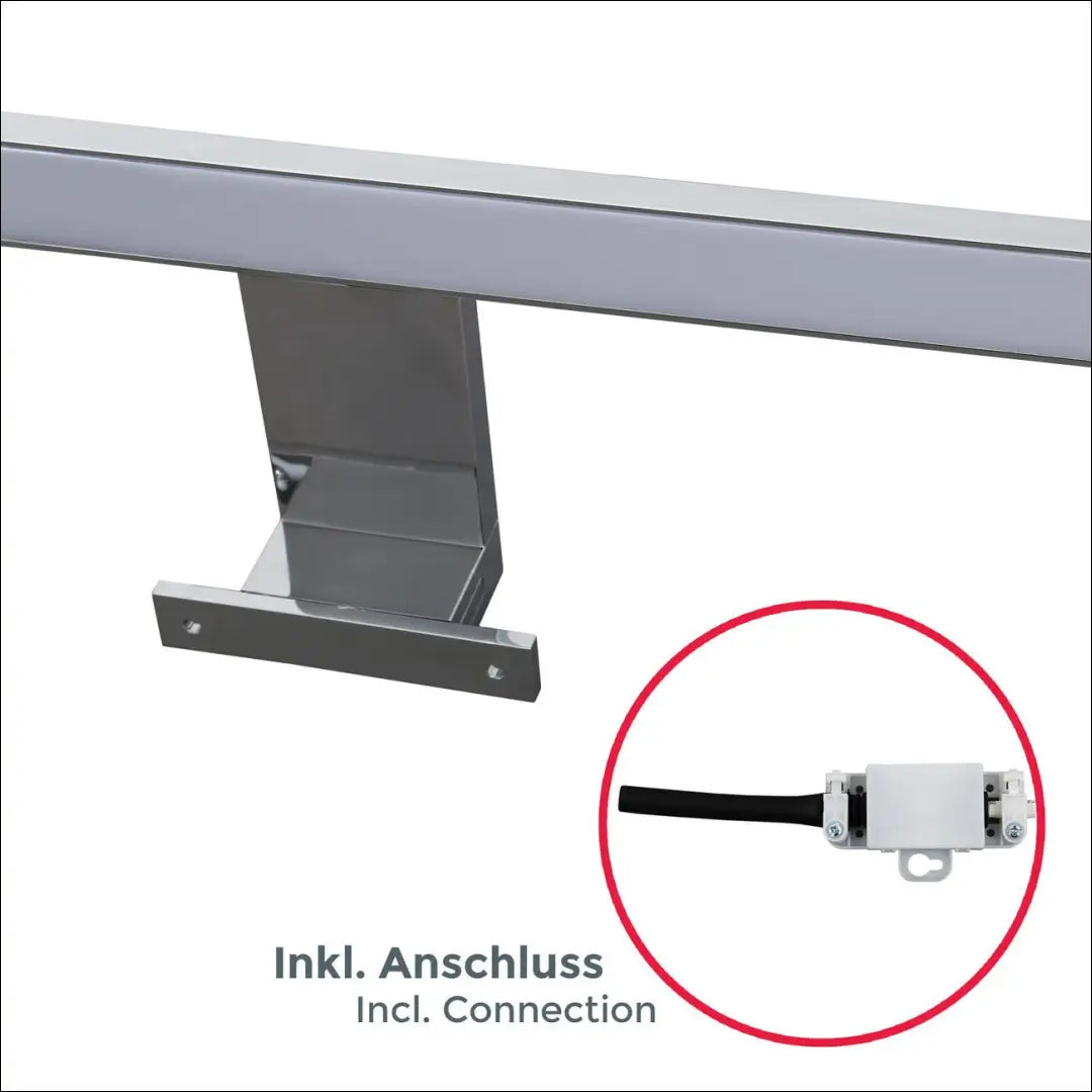 Sieninis LED vonios šviestuvas DI12506 - €22 Save 50% __label:Pristatymas 1-2 d.d., color-sidabrine, interjeras,