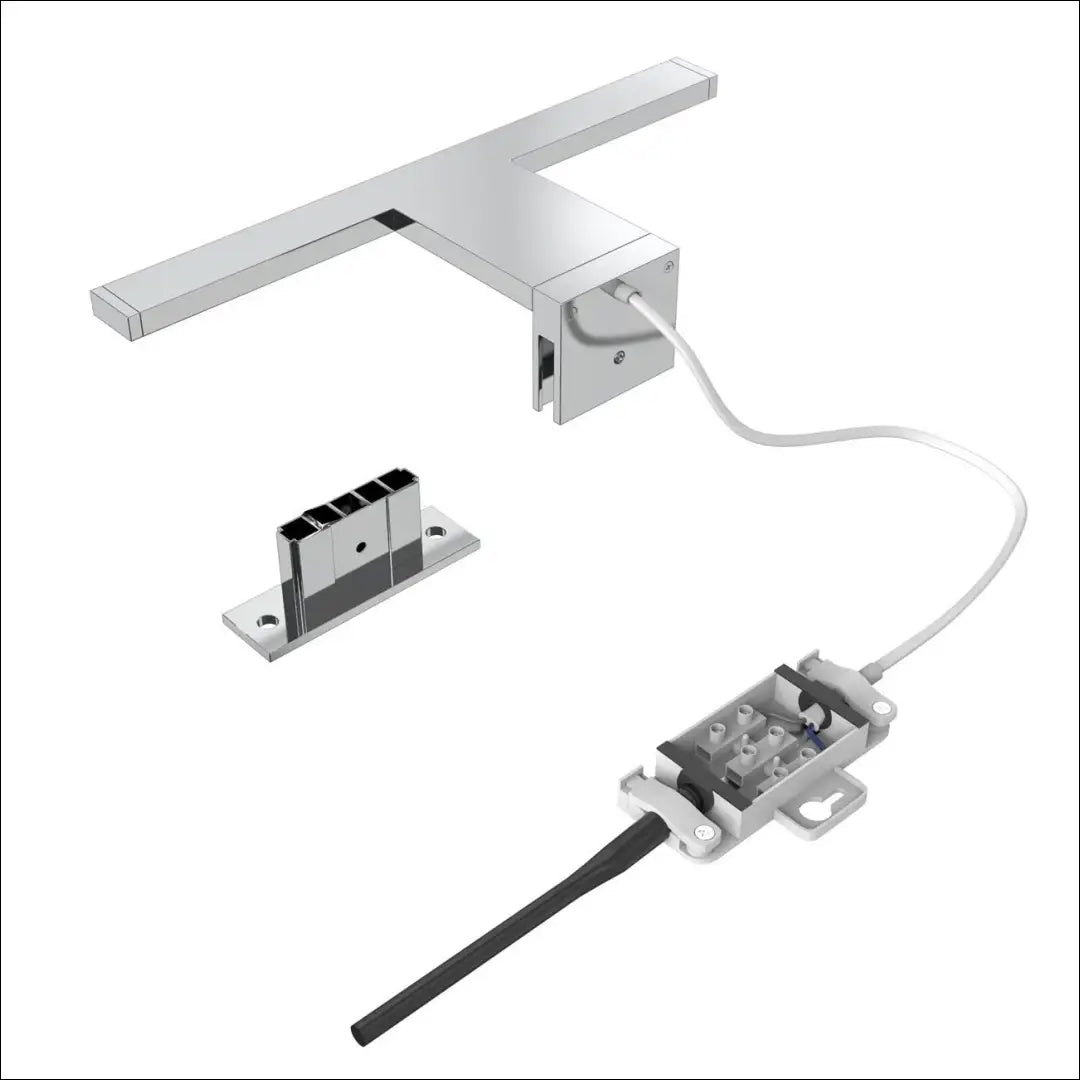 Sieninis LED vonios šviestuvas DI12506 - €22 Save 50% __label:Pristatymas 1-2 d.d., color-sidabrine, interjeras,
