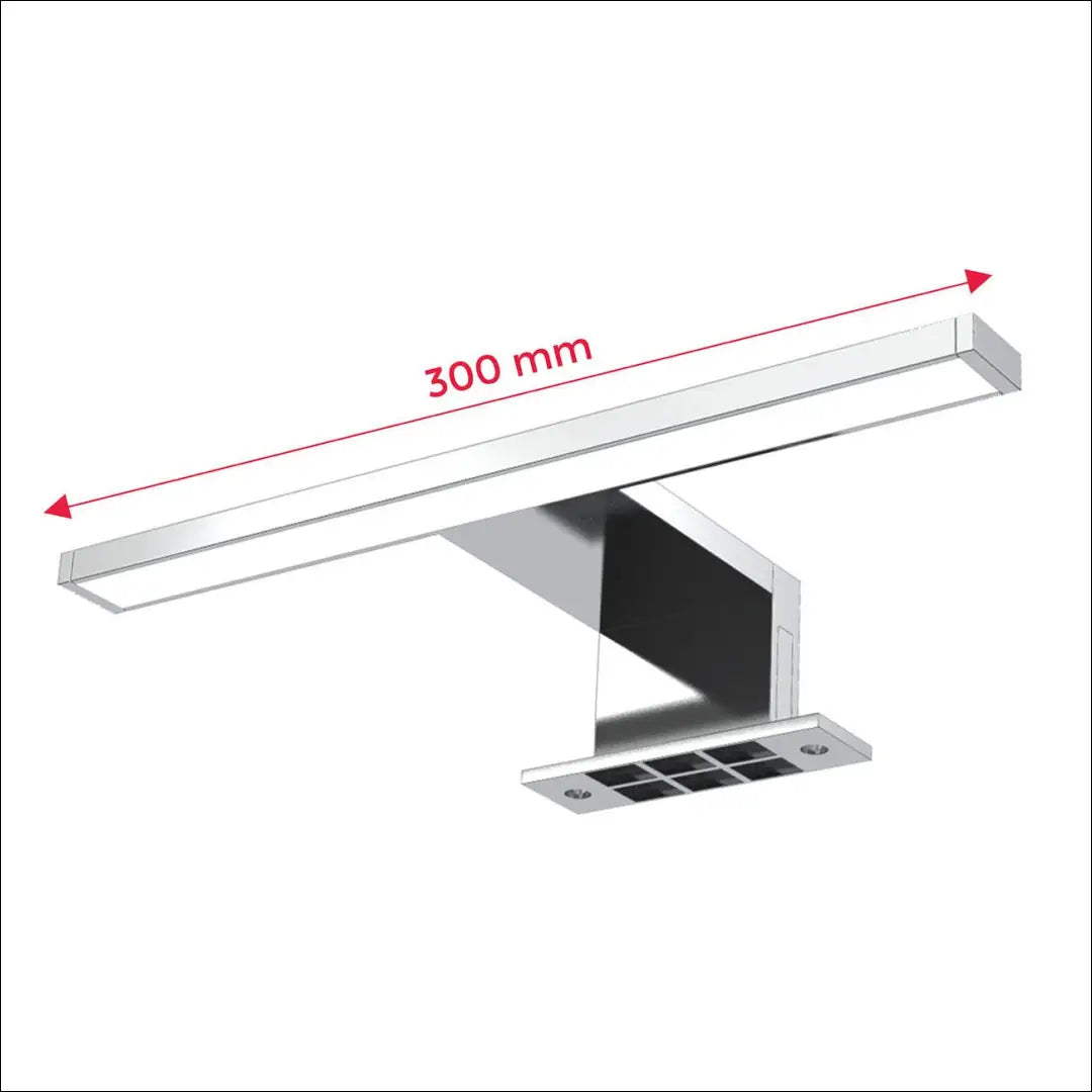 Sieninis LED vonios šviestuvas DI12506 - €22 Save 50% __label:Pristatymas 1-2 d.d., color-sidabrine, interjeras,