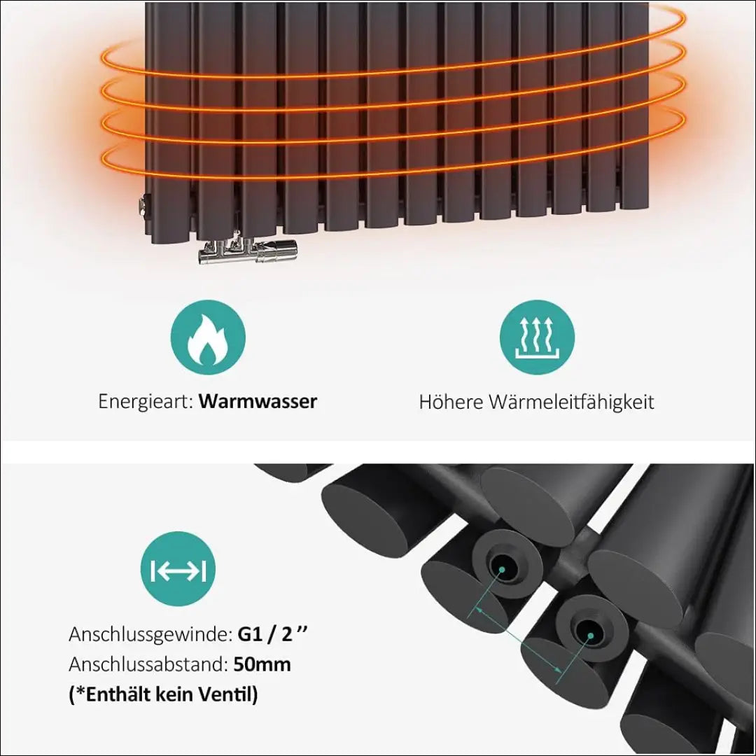 Sieninis radiatorius KI1474 - €225 Save 50% __label:Pristatymas 1-2 d.d., color-pilka, elektronika, kita,