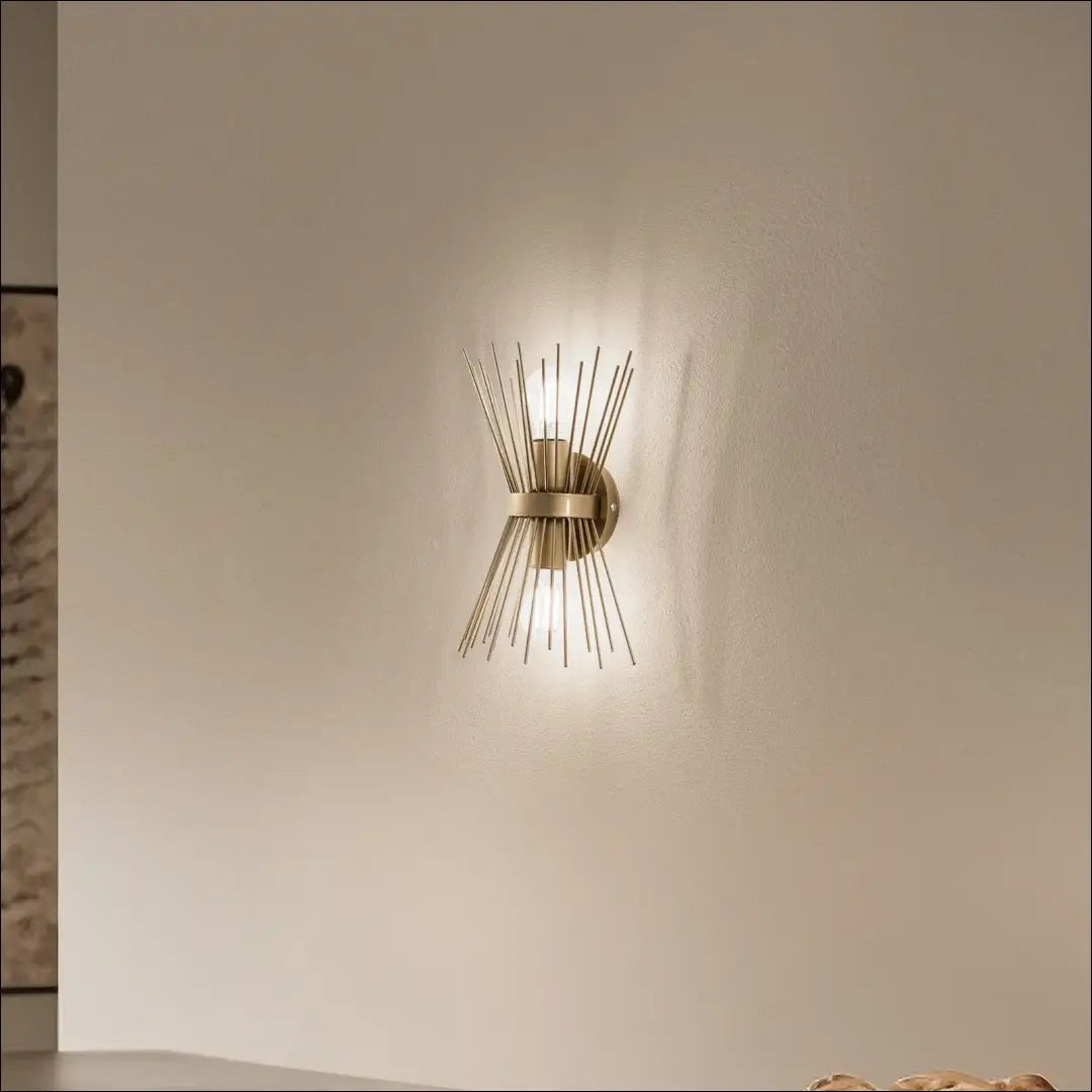 Sieninis šviestuvas DI10329 - €42 Save 50% 25-50, __label:Pristatymas 1-2 d.d., color-auksine, interjeras,