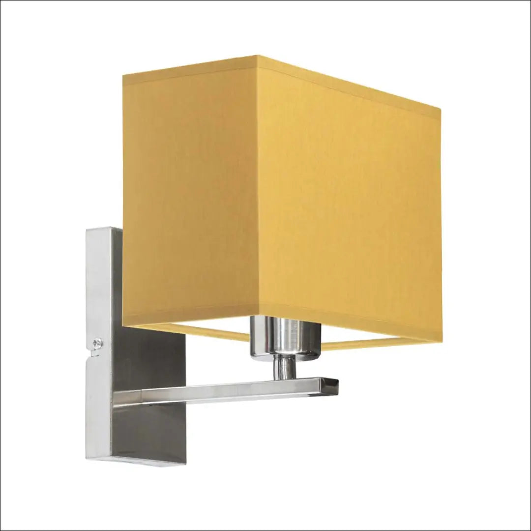 Sieninis šviestuvas DI10534 - €41 Save 50% 25-50, __label:Pristatymas 1-2 d.d., color-geltona, color-sidabrine,