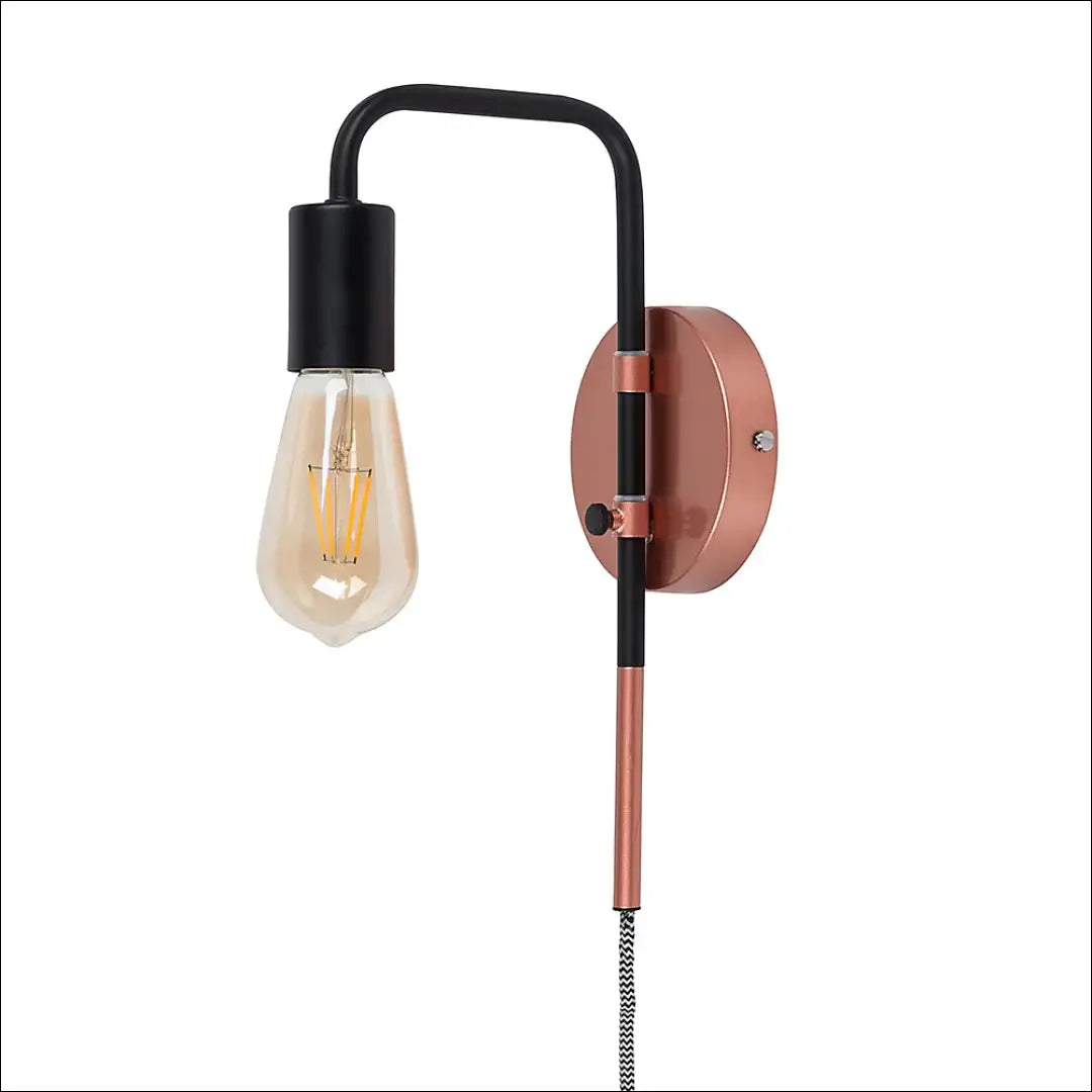 Sieninis šviestuvas DI10782 - €23 Save 50% __label:Pristatymas 1-2 d.d., color-auksine, color-juoda, interjeras,