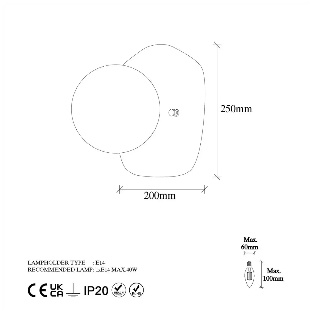 Sieninis šviestuvas DI11027 - €34 Save 50% 25-50, __label:Pristatymas 1-2 d.d., color-auksine, color-balta, interjeras
