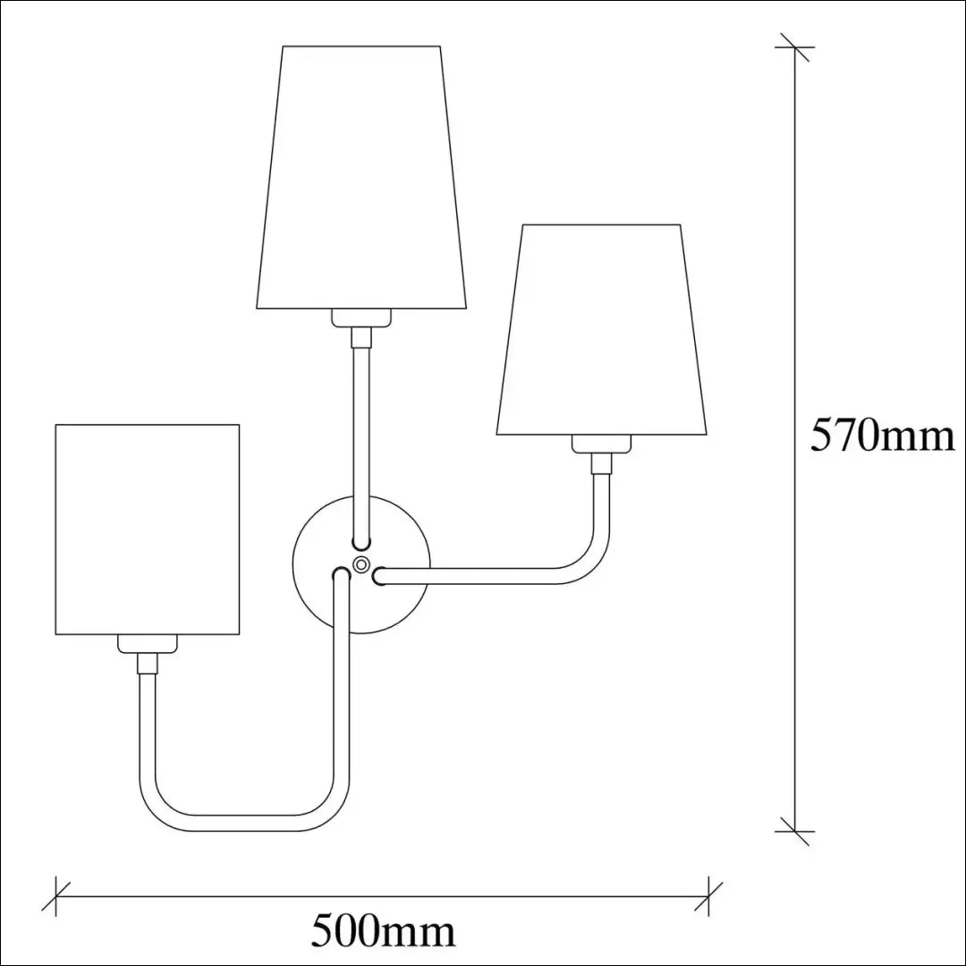 Sieninis šviestuvas DI11905 - €50 Save 50% 50-100, __label:Pristatymas 1-2 d.d., color-juoda, interjeras,