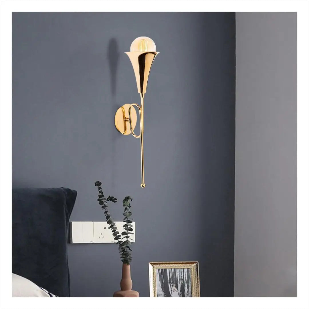 Sieninis šviestuvas DI12181 - €30 Save 50% 25-50, __label:Pristatymas 1-2 d.d., color-auksine, interjeras,