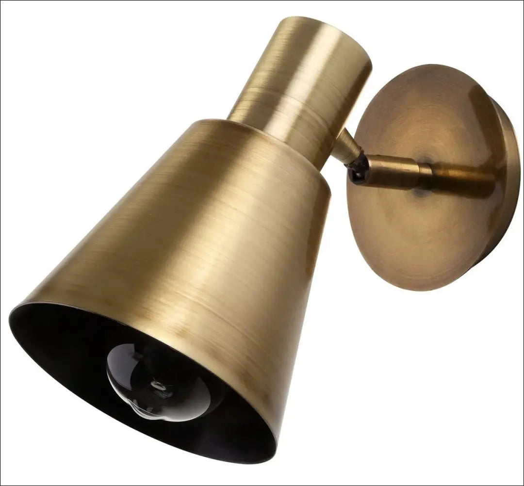 Sieninis šviestuvas DI12264 - €23 Save 50% __label:Pristatymas 1-2 d.d., color-auksine, interjeras, material-metalas,