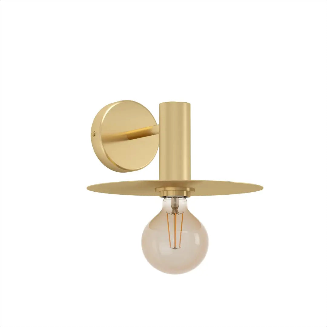 Sieninis šviestuvas DI8148 - €30 Save 55% 25-50, __label:Pristatymas 1-2 d.d., color-auksine, interjeras,