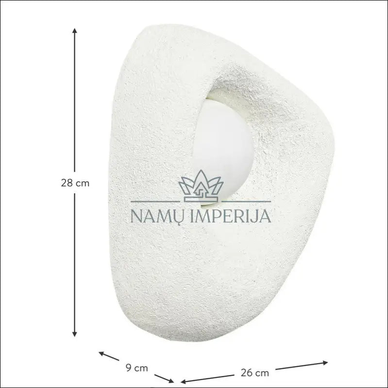 Sieninis šviestuvas DI9847 - €55 Save 50% 50-100, __label:Pristatymas 1-2 d.d., color-balta, interjeras,