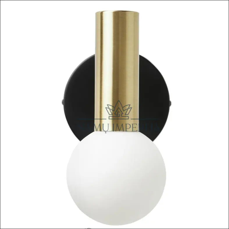 Sieninis šviestuvas DI9880 - €25 Save 50% 25-50, __label:Pristatymas 1-2 d.d., color-auksine, color-balta, color-juoda