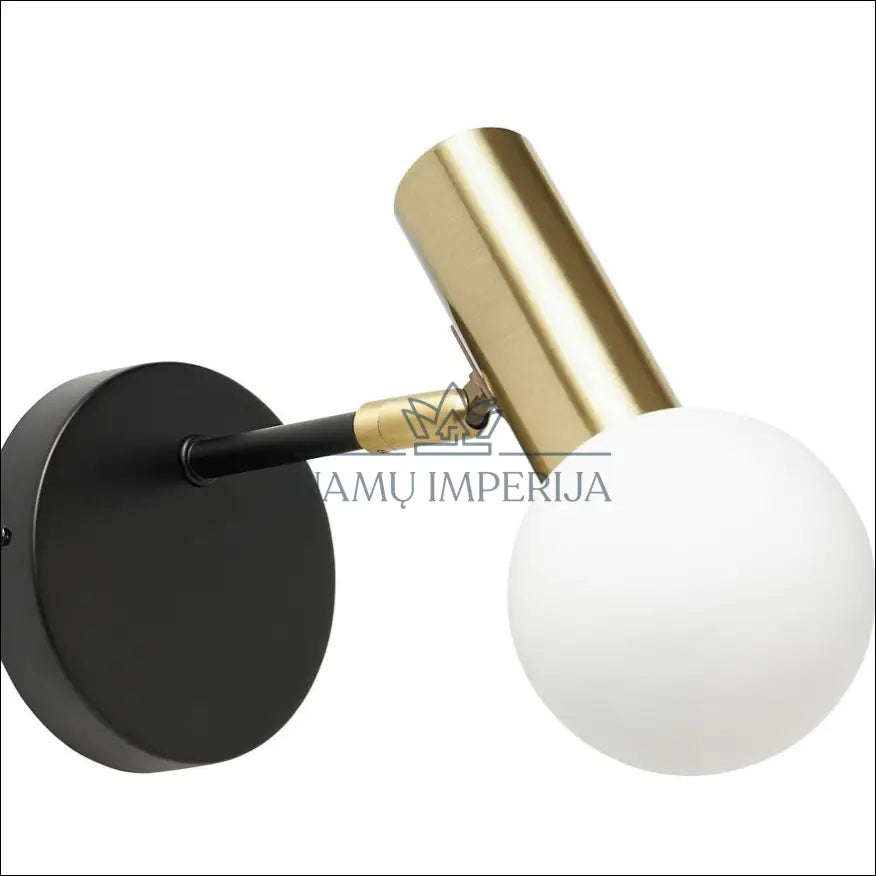 Sieninis šviestuvas DI9880 - €25 Save 50% 25-50, __label:Pristatymas 1-2 d.d., color-auksine, color-balta, color-juoda