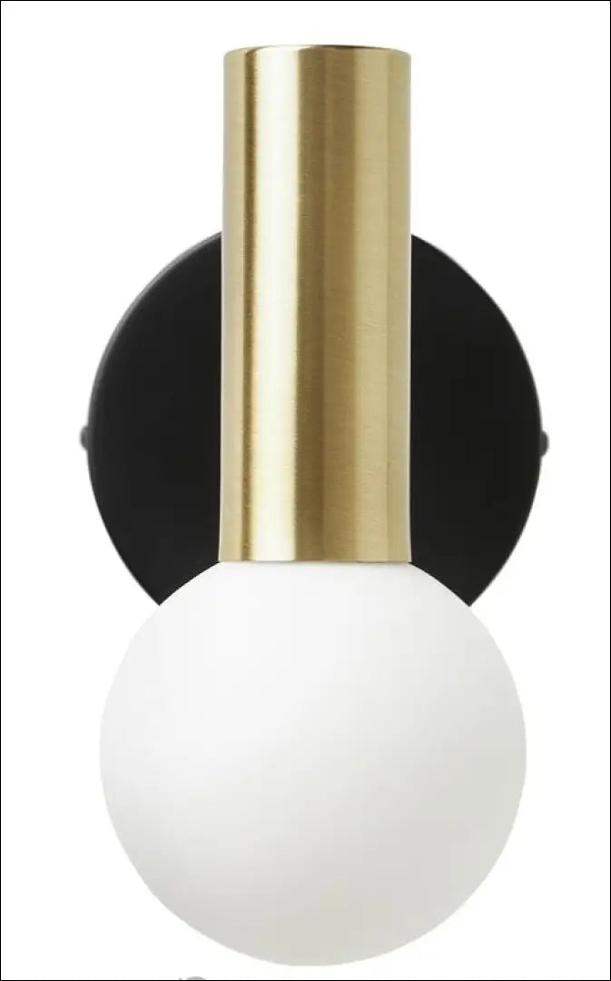 Sieninis šviestuvas DI9880 - €22 Save 55% __label:Pristatymas 1-2 d.d., color-auksine, color-balta, color-juoda,