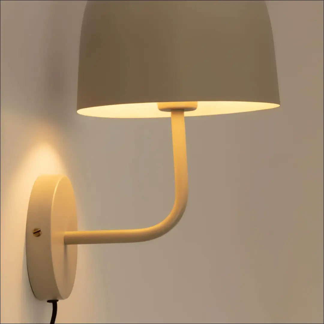 Sieninis šviestuvas ’Kave Home’ DI10890 - €38 Save 50% 25-50, __label:Pristatymas 1-2 d.d., color-smelio, interjeras,