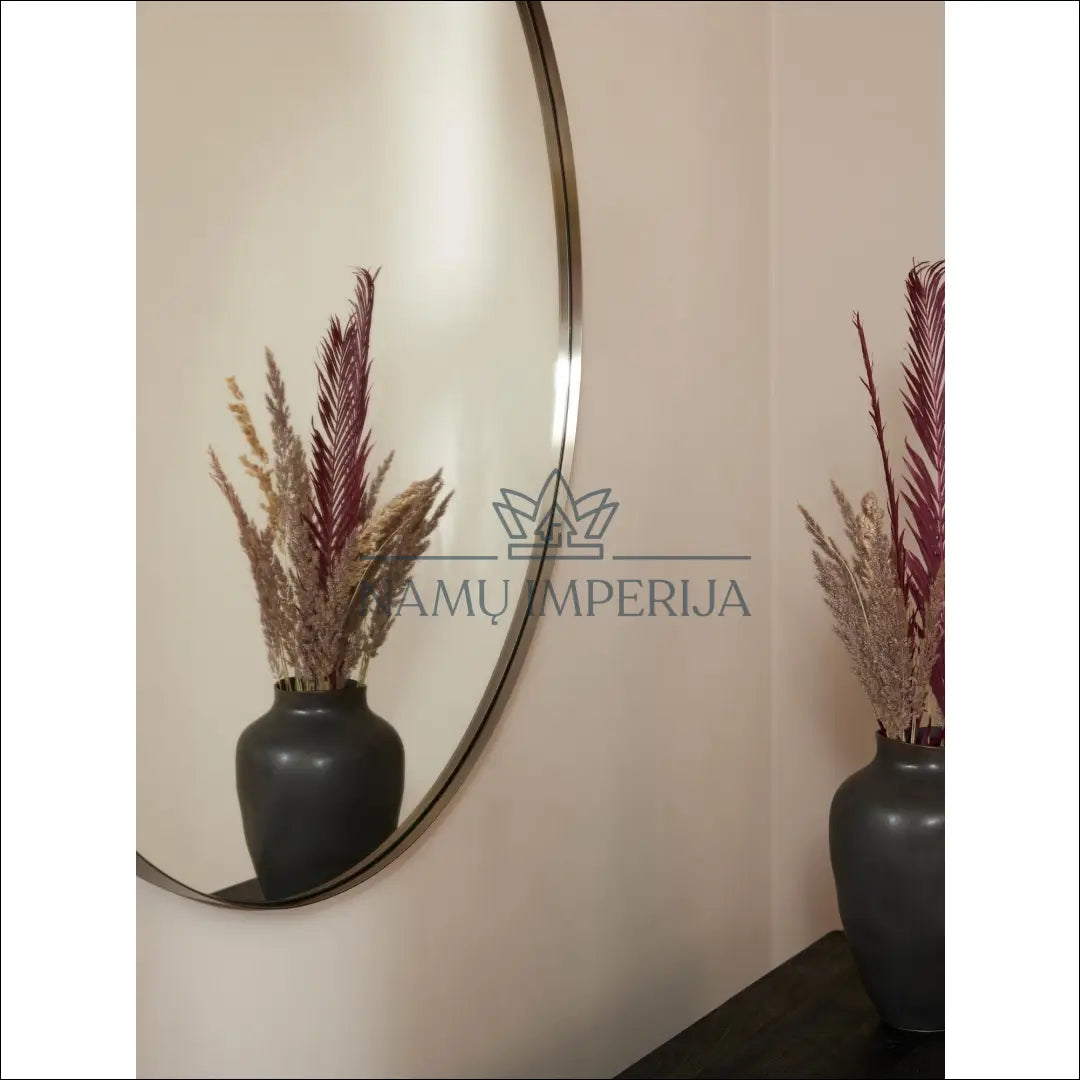 Sieninis veidrodis (100cm) DI4939 - €145 Save 50% 100-200, color-sidabrine, interjeras, material-metalas,