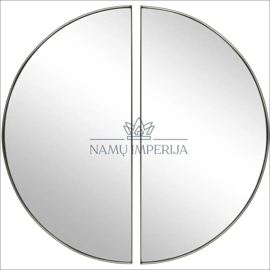 Sieninis veidrodis (2 dalys) DI4075 - €68 Save 60% 50-100, color-juoda, interjeras, material-metalas,