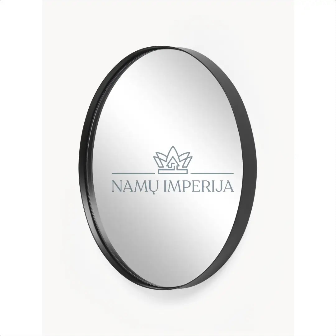 Sieninis veidrodis (40cm) DI4976 - €30 Save 50% 25-50, color-juoda, interjeras, material-metalas, material-stiklas