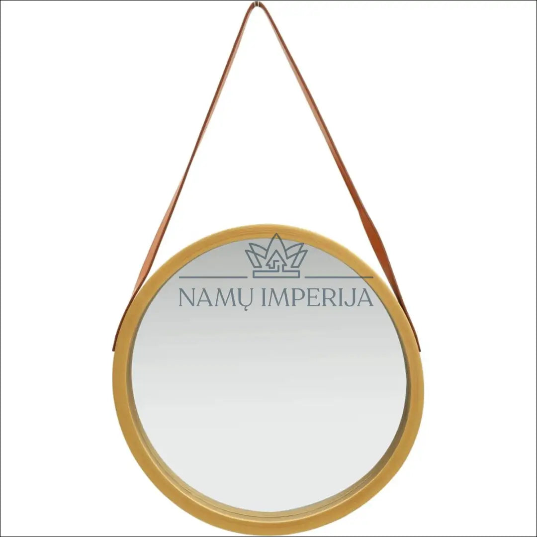 Sieninis veidrodis DI10095 - €29 Save 50% 25-50, __label:Pristatymas 1-2 d.d., color-auksine, color-ruda, interjeras