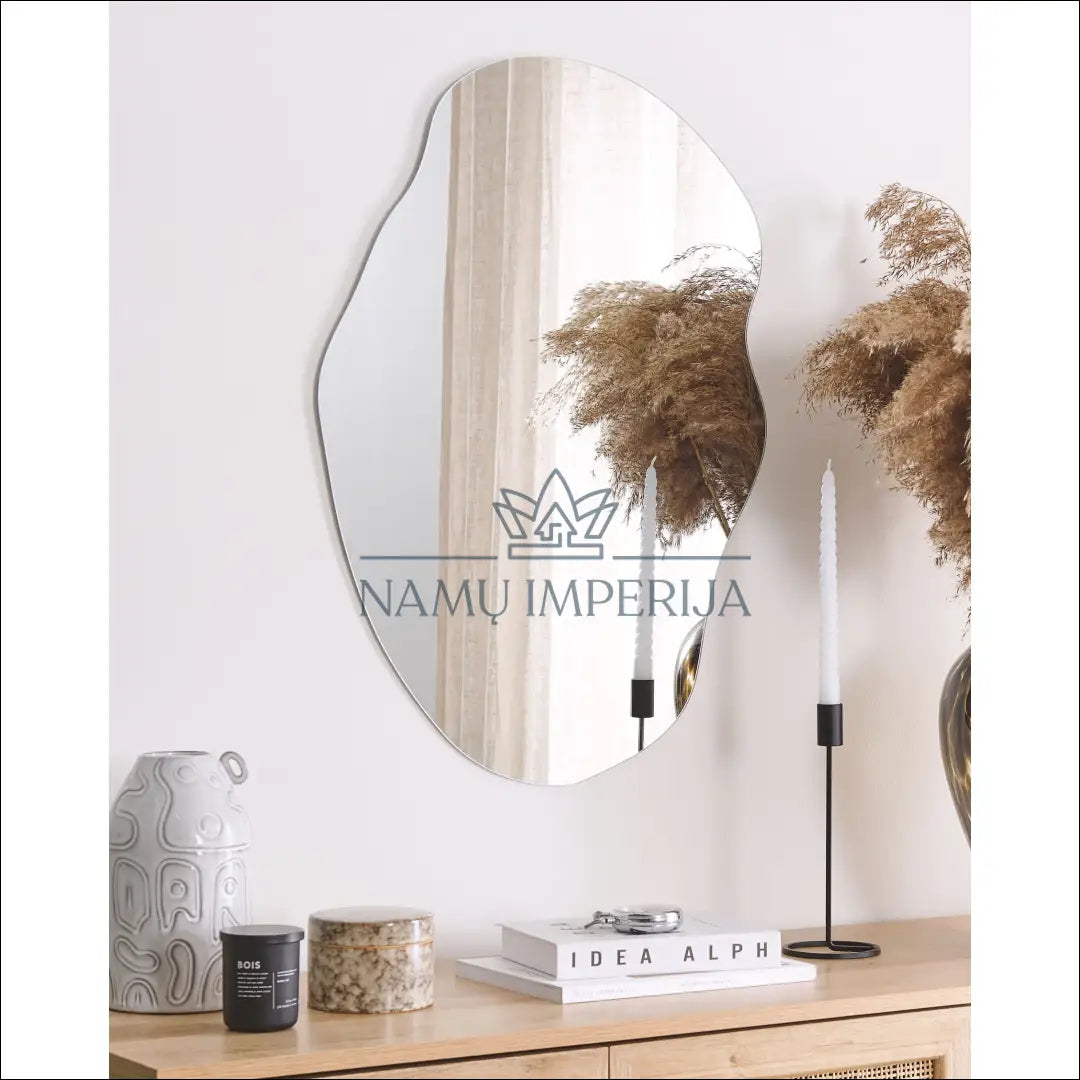 Sieninis veidrodis DI10096 - €45 Save 50% 25-50, __label:Pristatymas 1-2 d.d., color-sidabrine, interjeras,