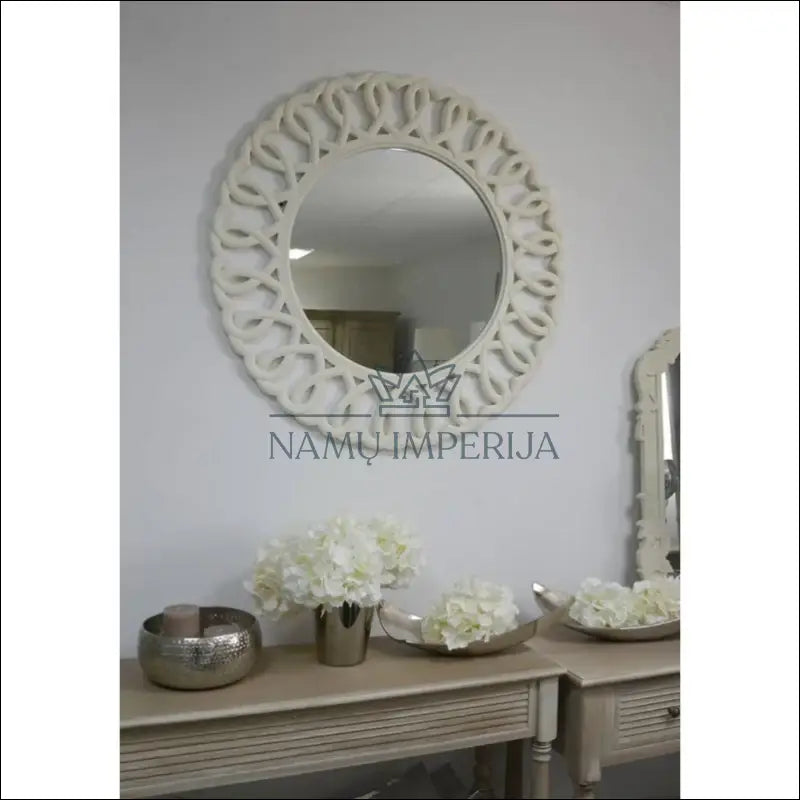 Sieninis veidrodis DI10145 - €80 Save 50% 50-100, __label:Pristatymas 1-2 d.d., color-kremas, interjeras,