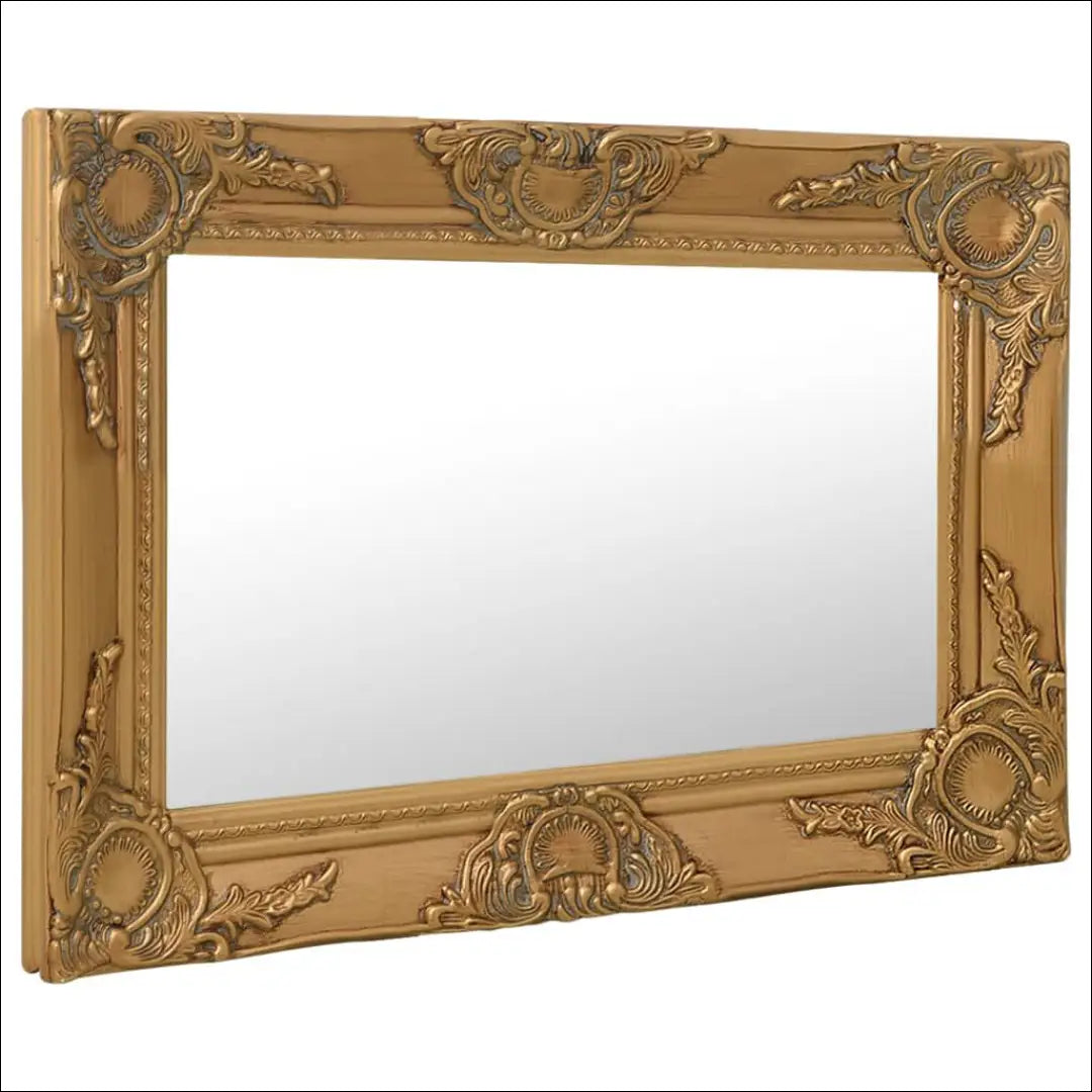 Sieninis veidrodis DI10147 - €32 Save 50% 25-50, __label:Pristatymas 1-2 d.d., color-auksine, interjeras,