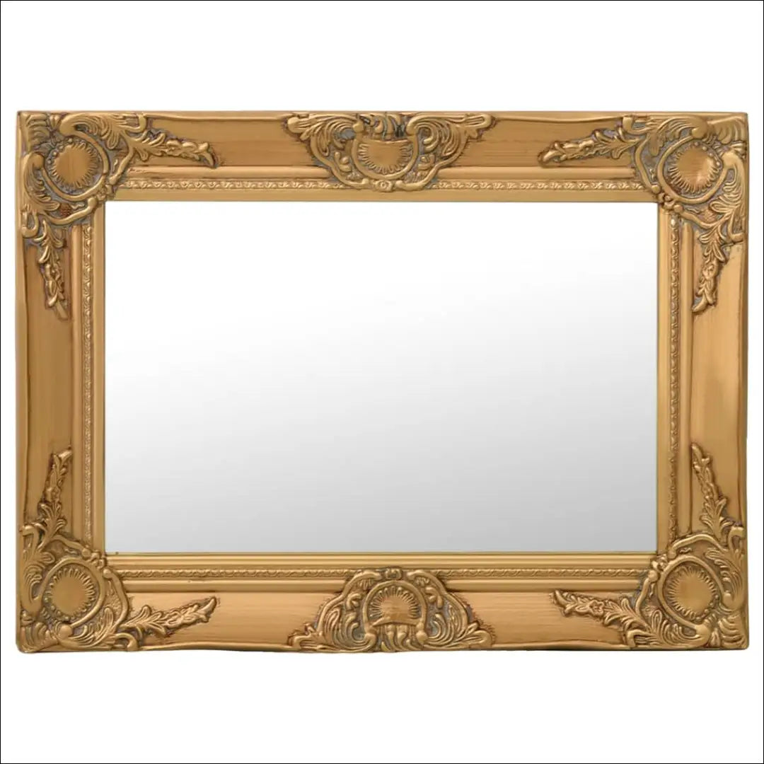 Sieninis veidrodis DI10147 - €32 Save 50% 25-50, __label:Pristatymas 1-2 d.d., color-auksine, interjeras,