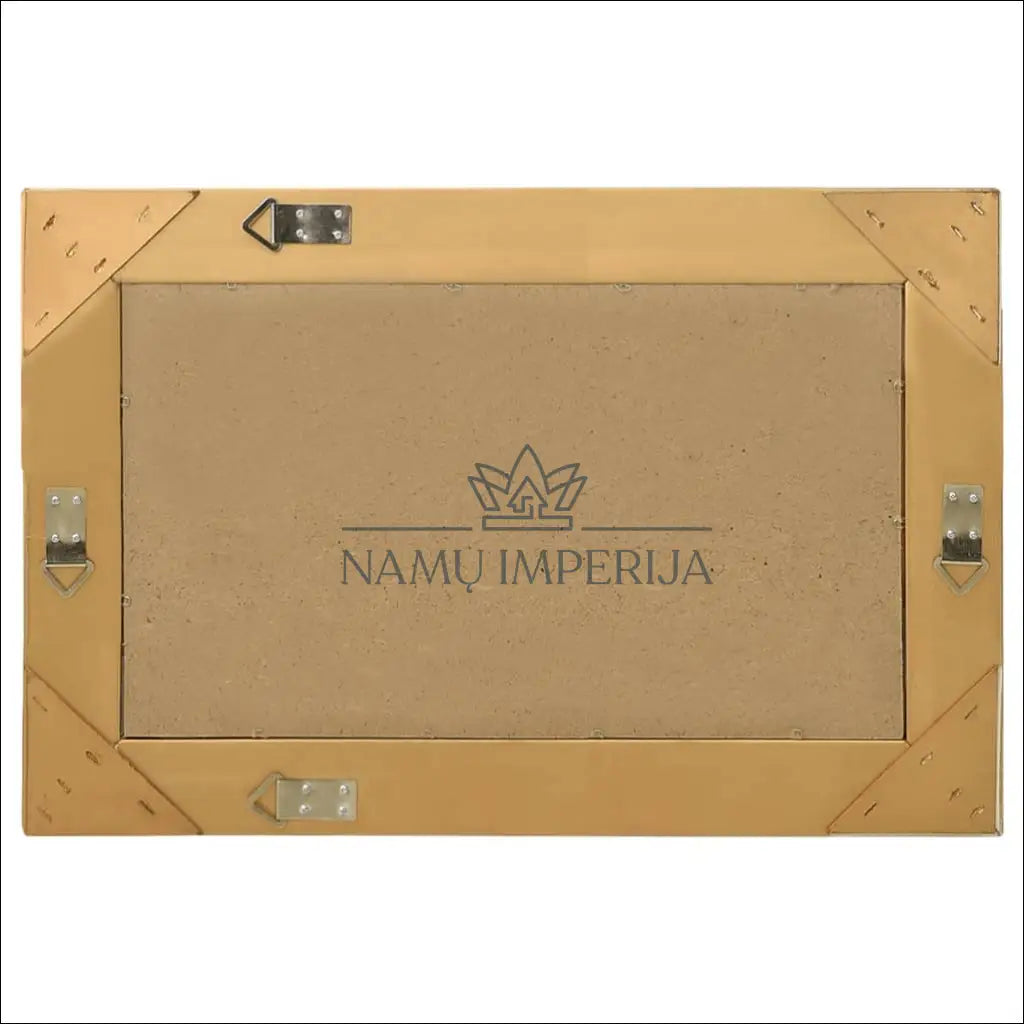 Sieninis veidrodis DI10147 - €32 Save 50% 25-50, __label:Pristatymas 1-2 d.d., color-auksine, interjeras,