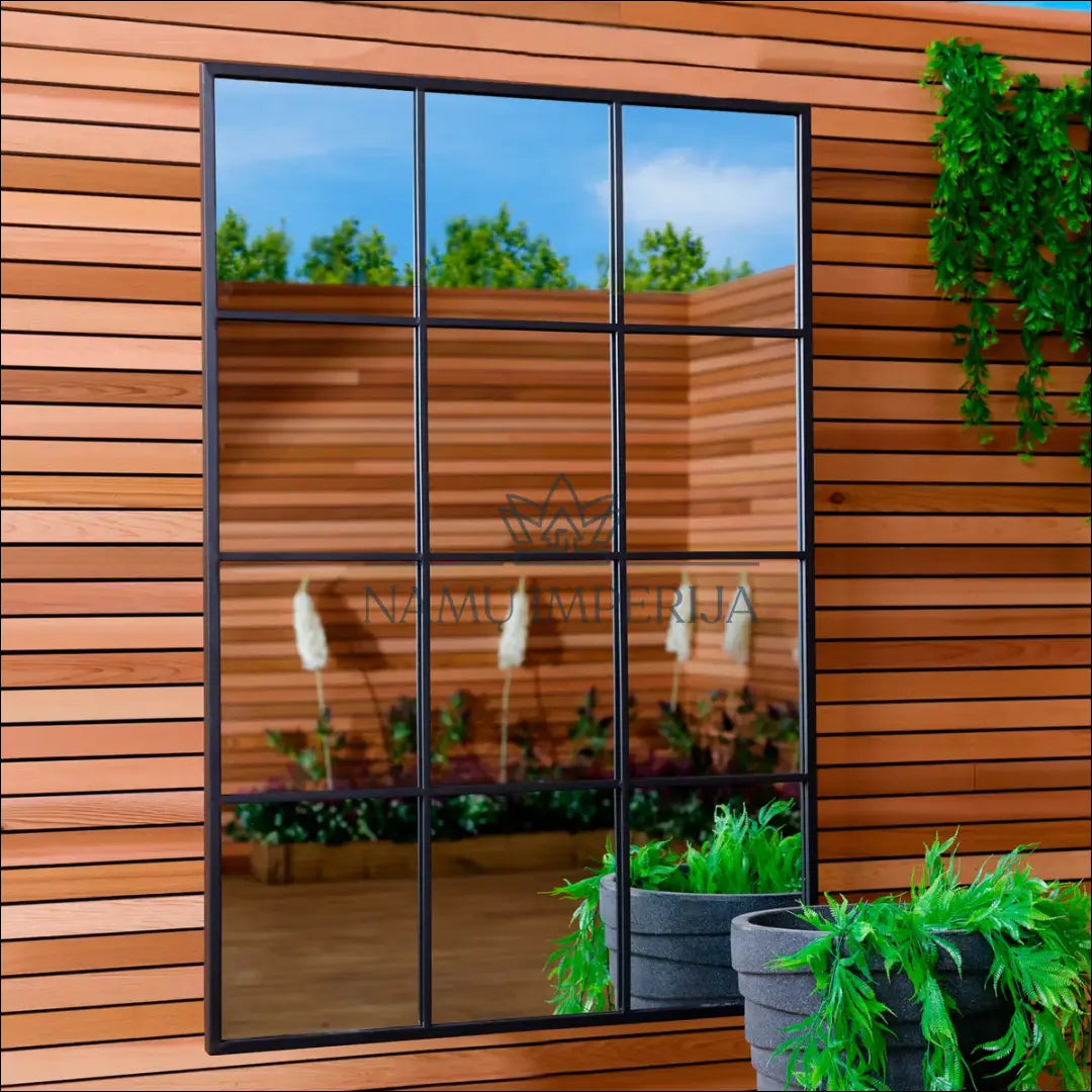 Sieninis veidrodis DI10200 - €140 Save 50% 100-200, __label:Pristatymas 1-2 d.d., color-juoda, interjeras,