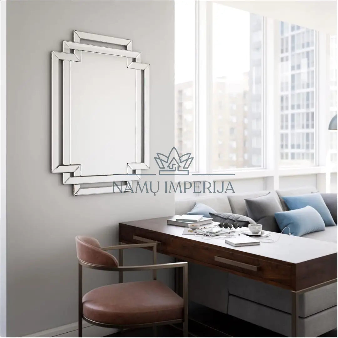 Sieninis veidrodis DI10209 - €180 Save 50% 100-200, __label:Pristatymas 1-2 d.d., color-sidabrine, interjeras,