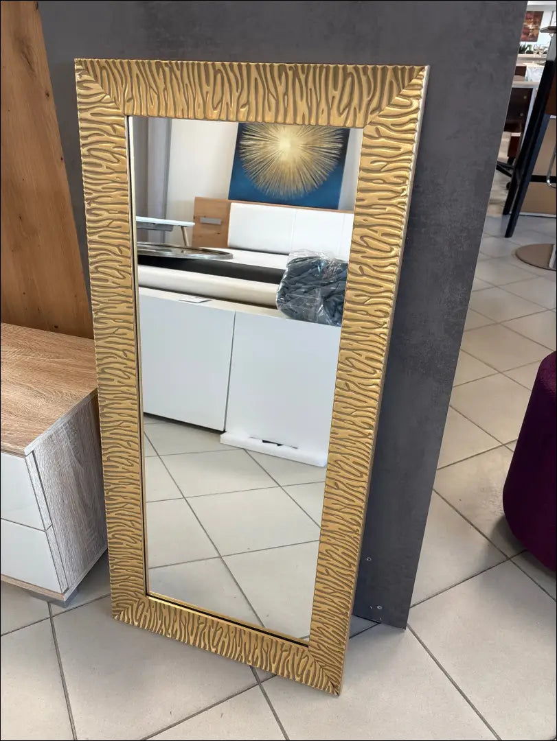 Sieninis veidrodis DI10443 - €65 Save 50% 50-100, __label:Pristatymas 1-2 d.d., color-auksine, interjeras,