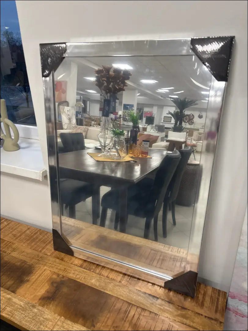 Sieninis veidrodis DI10626 - €26 Save 50% 25-50, __label:Pristatymas 1-2 d.d., color-sidabrine, interjeras,