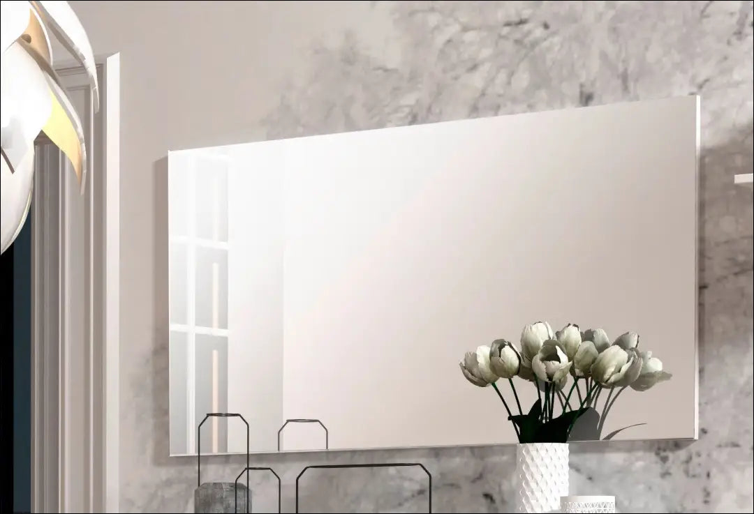 Sieninis veidrodis DI11059 - €45 Save 50% 25-50, __label:Pristatymas 1-2 d.d., color-balta, interjeras,