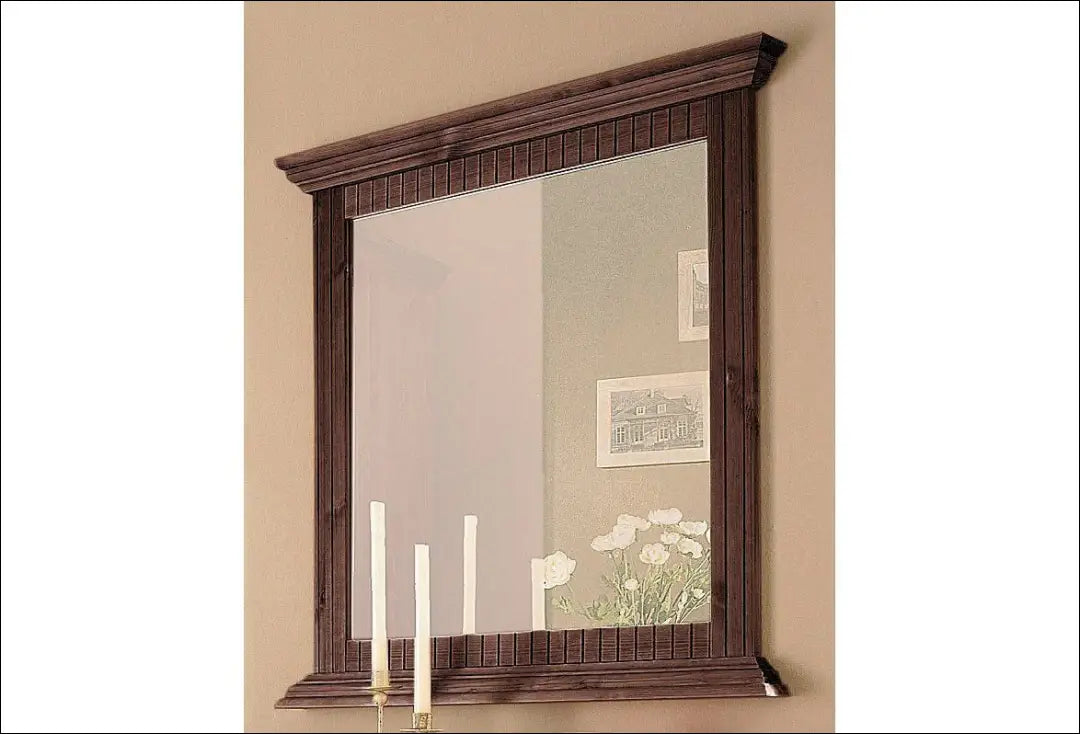 Sieninis veidrodis DI12006 - €84 Save 50% 50-100, __label:Pristatymas 1-2 d.d., color-ruda, interjeras,