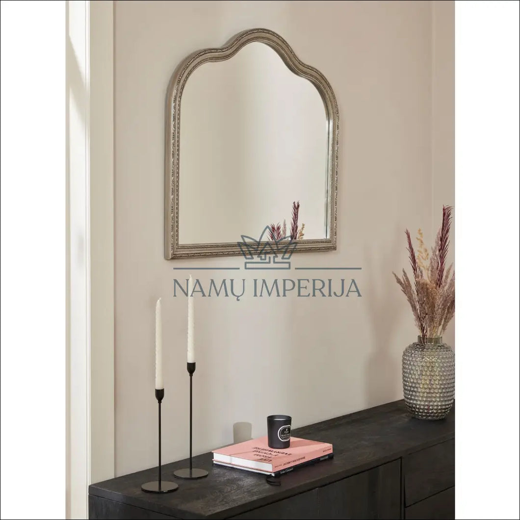 Sieninis veidrodis DI4076 - €80 Save 60% 50-100, color-sidabrine, interjeras, material-medzio-masyvas,