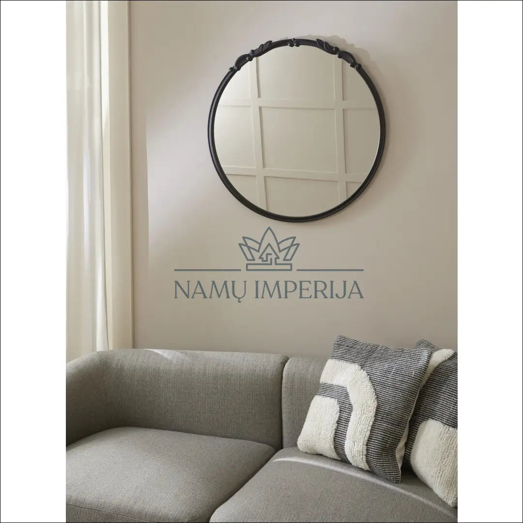 Sieninis veidrodis DI4106 - €60 Save 70% 50-100, __label:Pristatymas 1-2 d.d., color-juoda, interjeras, material-mdf
