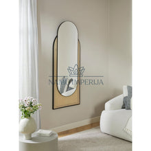 Įkelti vaizdą į galerijos rodinį, Sieninis veidrodis DI4181 - 100-200, color-juoda,

