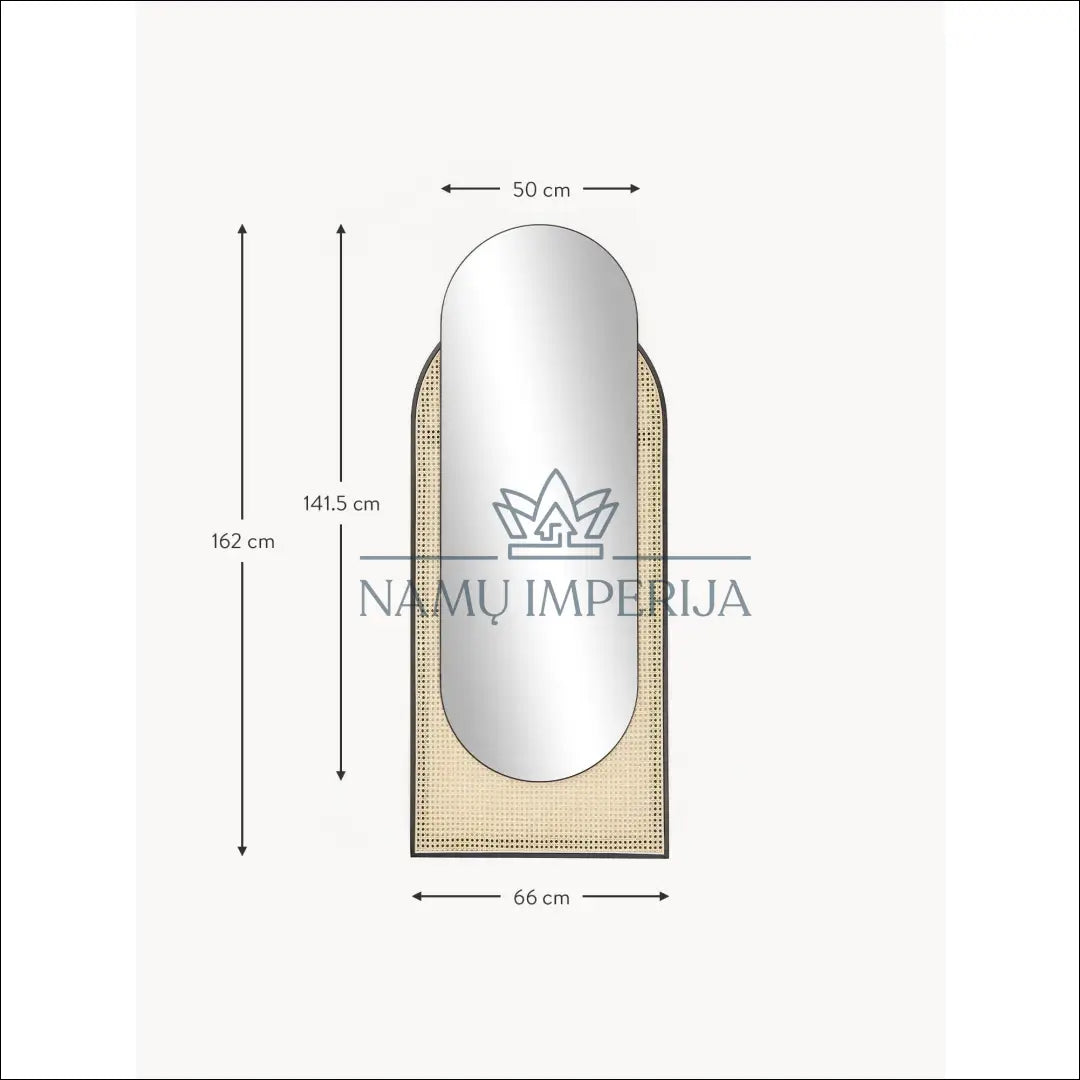 Sieninis veidrodis DI4981 - €108 Save 65% 100-200, __label:Pristatymas 1-2 d.d., color-juoda, color-smelio,