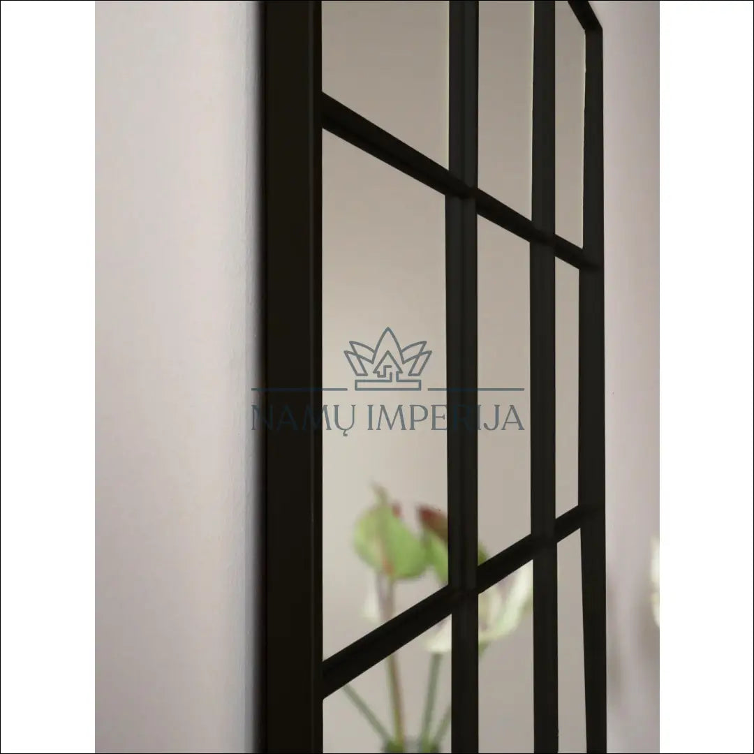 Sieninis veidrodis DI6457 - €80 Save 50% 50-100, color-juoda, interjeras, material-metalas, material-stiklas €50