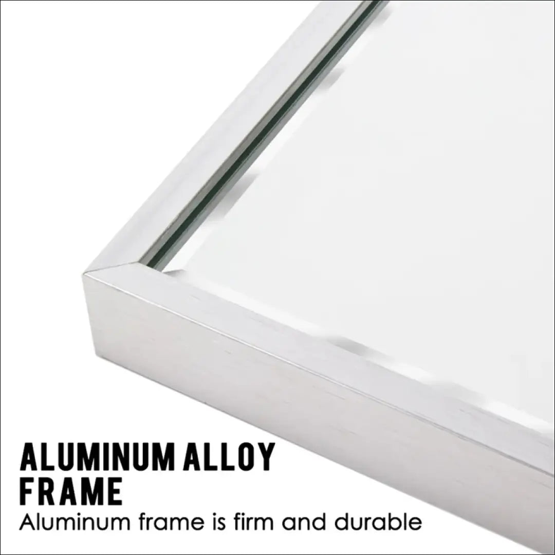 Sieninis veidrodis DI7071 - €37 Save 65% 25-50, __label:Pristatymas 1-2 d.d., color-sidabrine, interjeras,