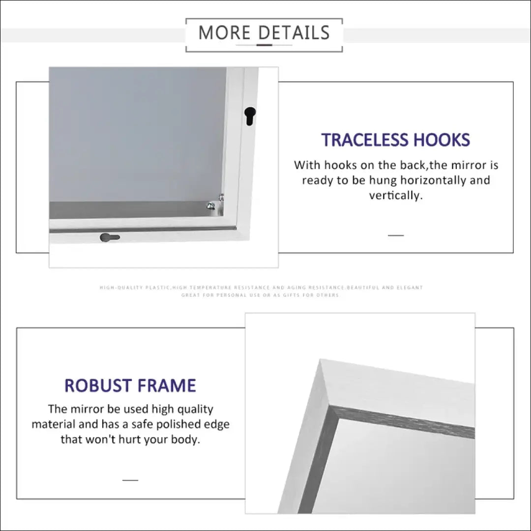 Sieninis veidrodis DI7071 - €37 Save 65% 25-50, __label:Pristatymas 1-2 d.d., color-sidabrine, interjeras,