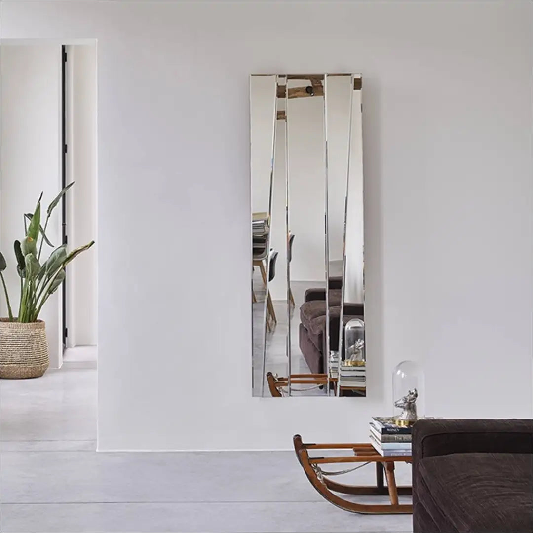 Sieninis veidrodis DI8456 - €445 Save 50% __label:Pristatymas 1-2 d.d., color-sidabrine, interjeras, material-stiklas,
