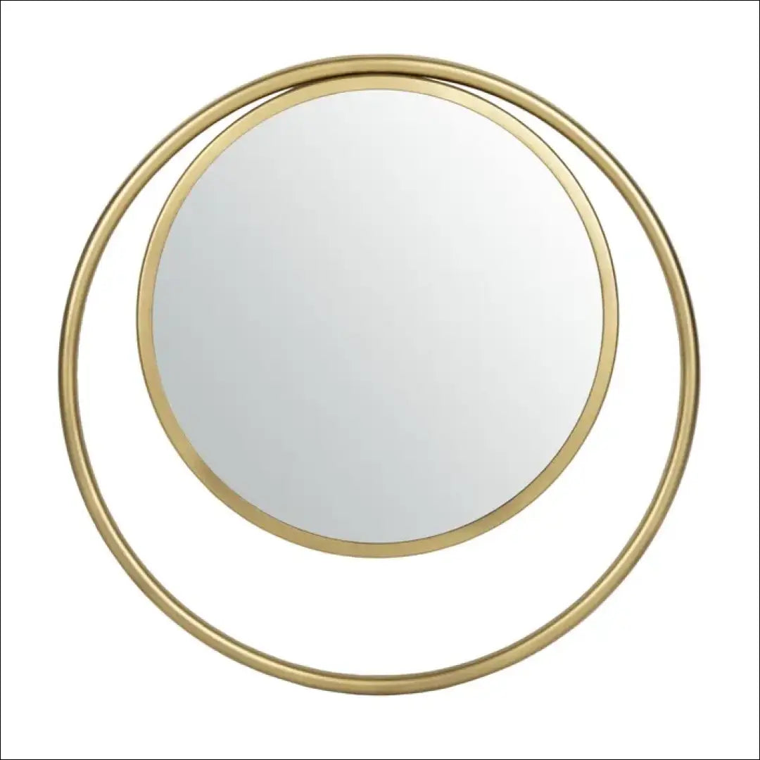 Sieninis veidrodis DI9666 - €49 Save 55% 25-50, __label:Pristatymas 1-2 d.d., color-auksine, interjeras,