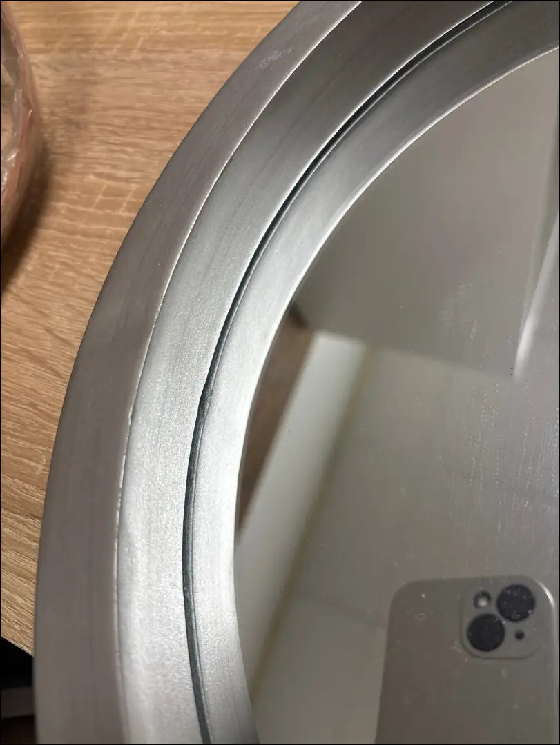 Sieninis veidrodis DI9746 - €15 Save 65% __label:Pristatymas 1-2 d.d., color-ruda, color-sidabrine, material-mediena,