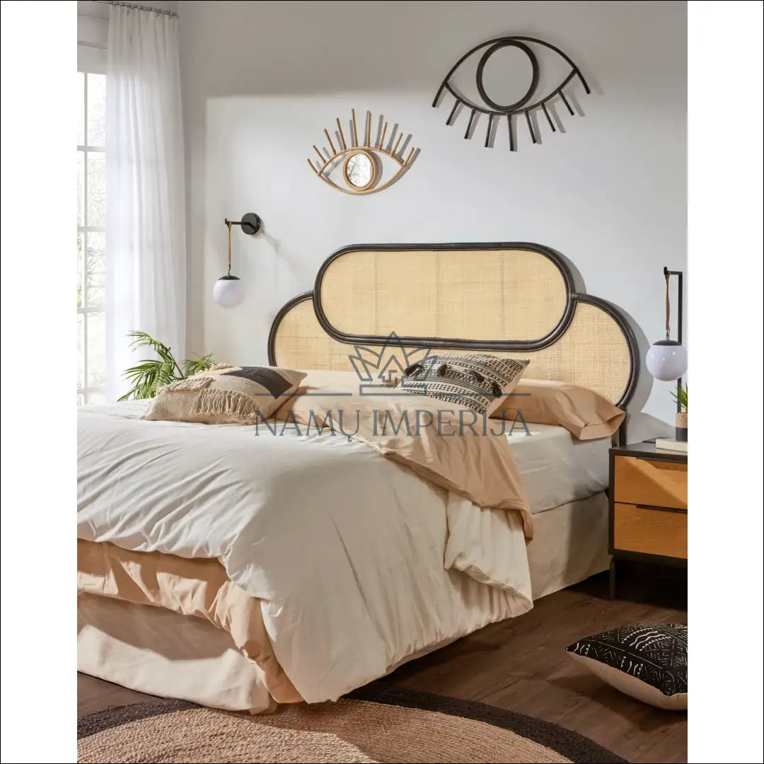 Sieninis veidrodis ’Kave Home’ DI10081 - €35 Save 50% 25-50, __label:Pristatymas 1-2 d.d., color-juoda, interjeras,