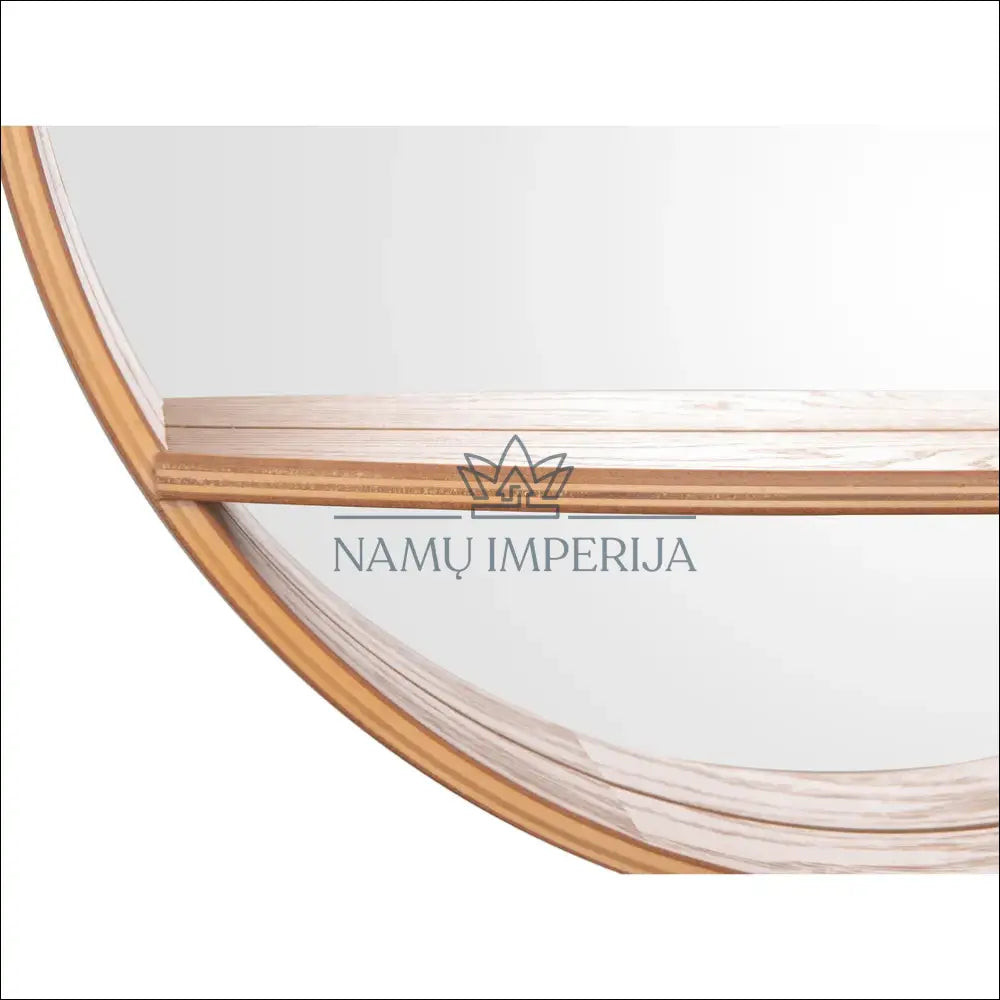 Sieninis veidrodis su lentynėle DI10157 - €55 Save 50% 50-100, __label:Pristatymas 1-2 d.d., color-ruda, interjeras,