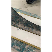 Laadige pilt üles galeriivaatesse Sieninis veidrodis su marmuro lentynėle DI3258 - €70 Save 65% 50-100, color-auksine, color-balta, material-marmuras,
