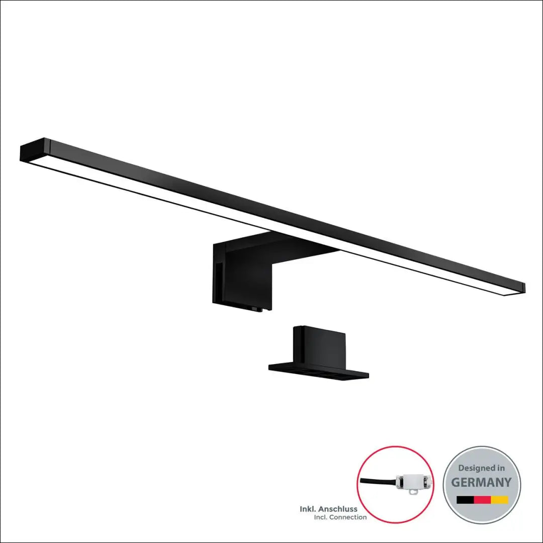 Sieninis vonios LED šviestuvas DI12394 - €30 Save 50% 25-50, __label:Pristatymas 1-2 d.d., color-juoda, interjeras,